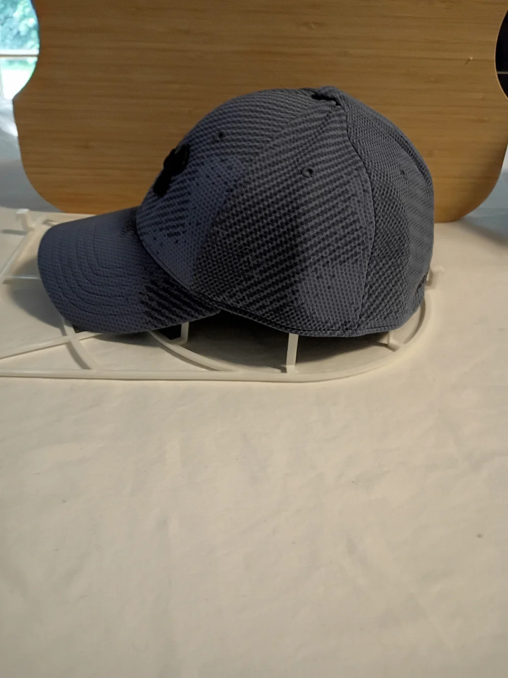 Under Armour Grey Performance Baseball Cap - Black Logo